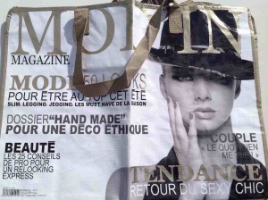 Cabas XL couverture de magazine